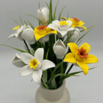 Spring Bouquet Ceramic Flowers