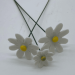 ceramic daisies grave flower