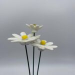 ceramic daisy on stem