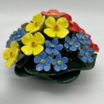 ceramic forget me not polyanthus mix