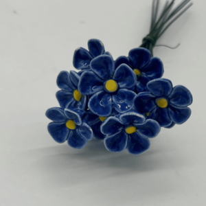 ceramic forget me nots