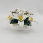 ceramic lily for grave