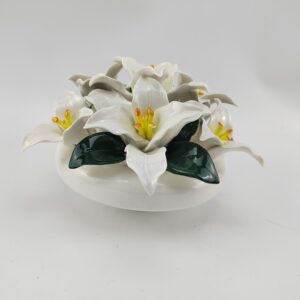 ceramic lily for grave
