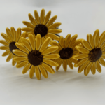 ceramic sunflowers