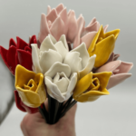 ceramic tulips